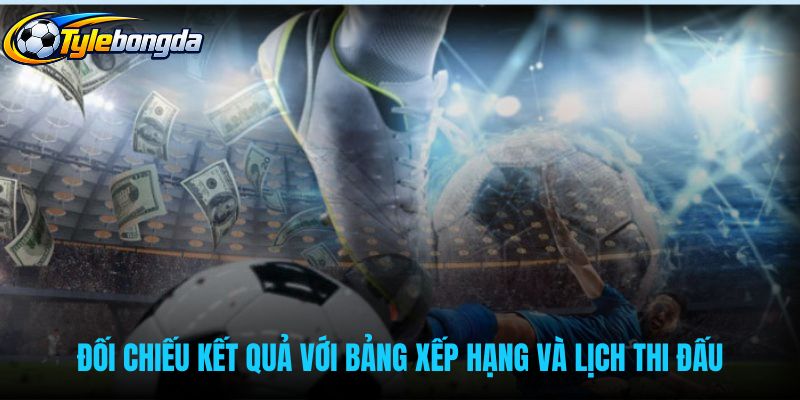 Mối liên hệ giữa kết quả bóng đá và bảng xếp hạng